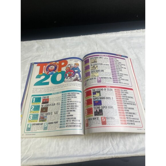 Nintendo Power Magazine Vol#52 Super Mario All Stars Complete SKU 3089 - Picture 10 of 16